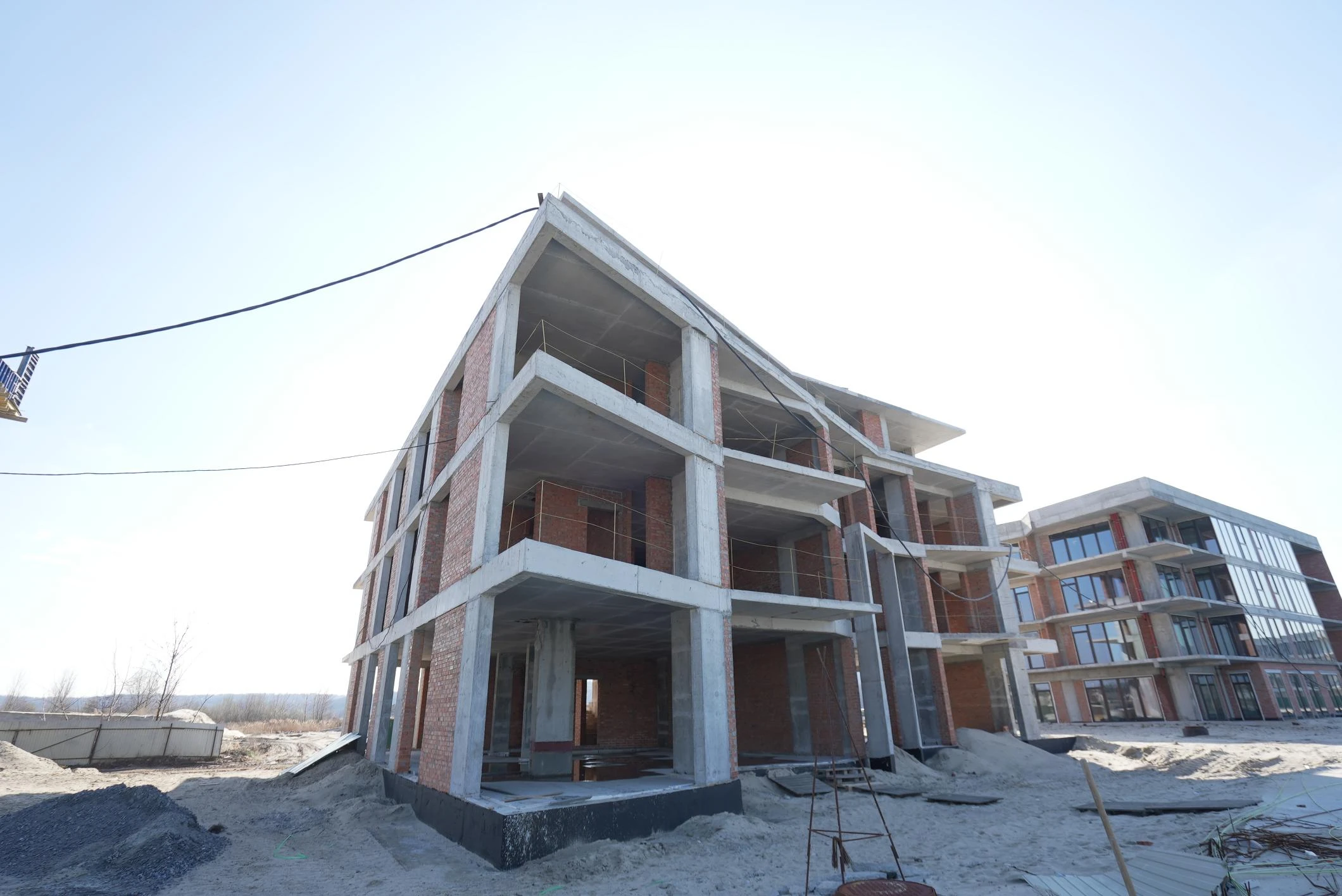 Dim Construction Construction progress of eco-complex Park Lake City for March 2025