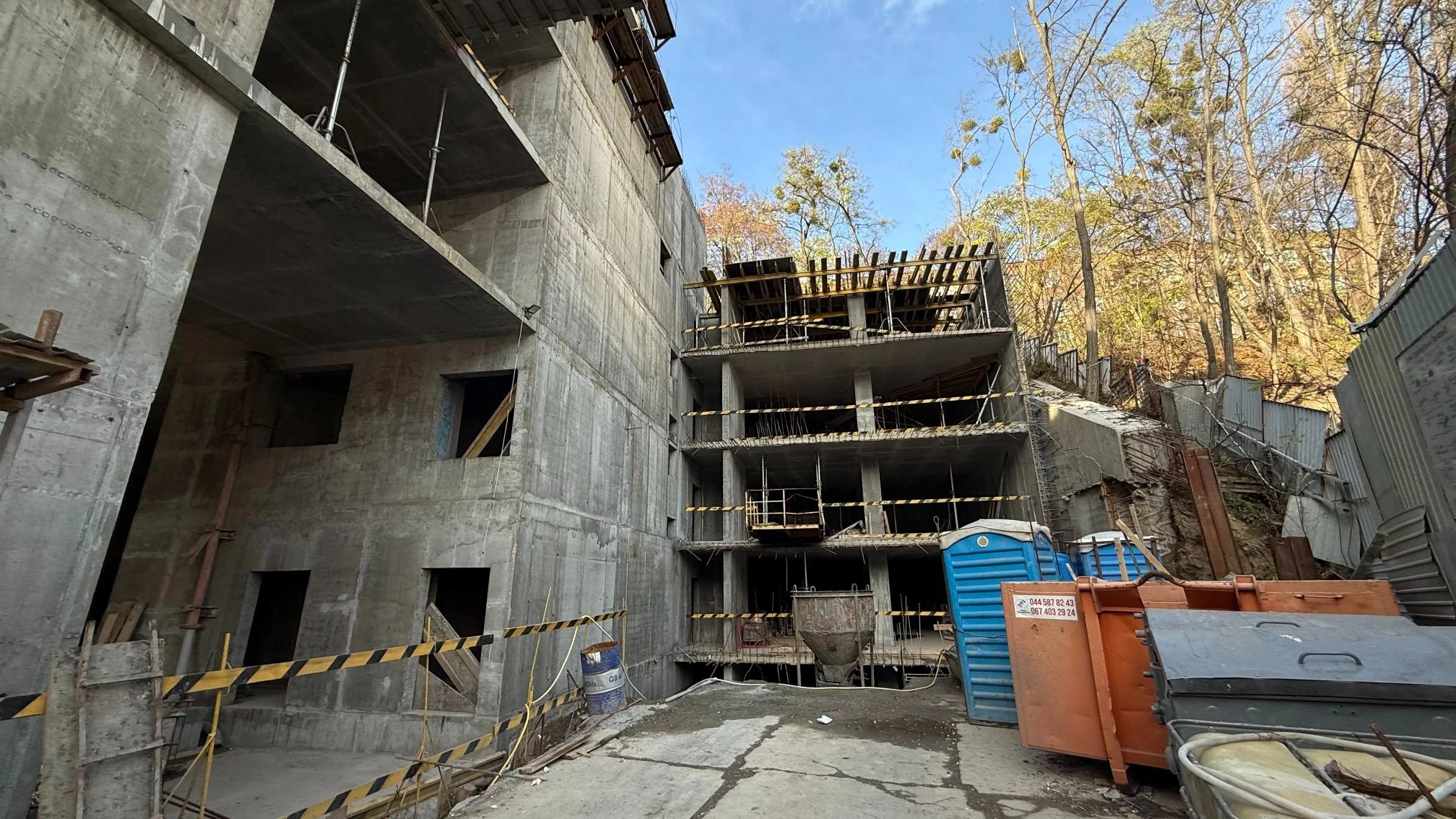 Dim Construction Construction progress of THE ONE for November 2025 — Construction progress